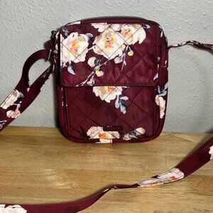 Vera Bradley Small Crossbody in Performance Twill Blooms and Branches NWT